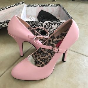 Pleaser Mary Jane pumps worn once.